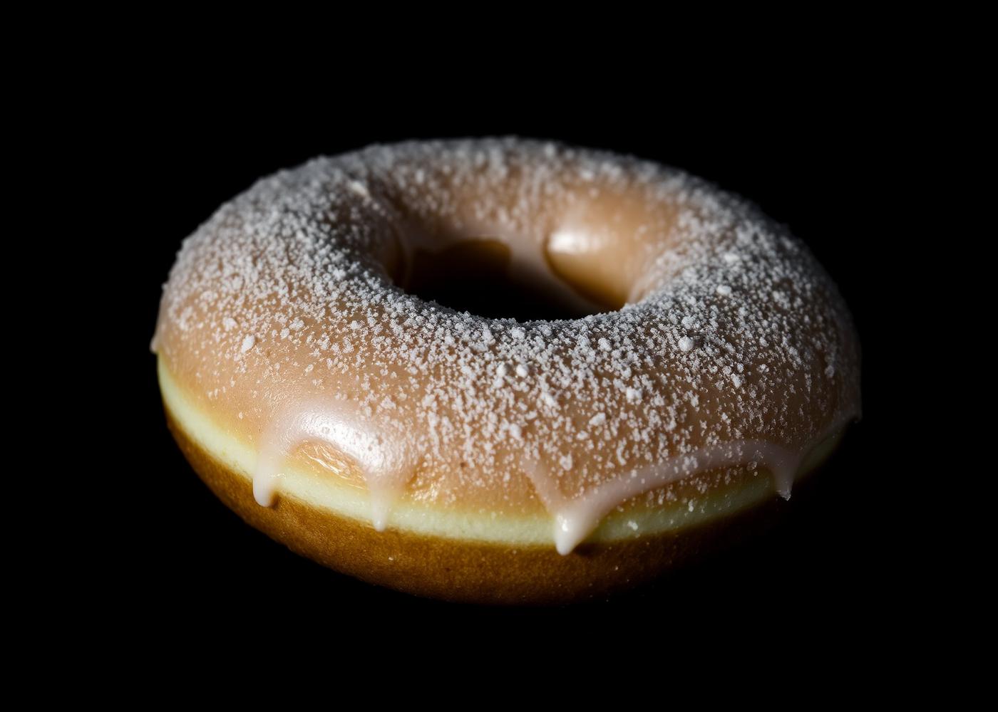Hand-glazed donut